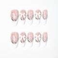 Blush Velvet Bow