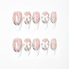 Blush Velvet Bow