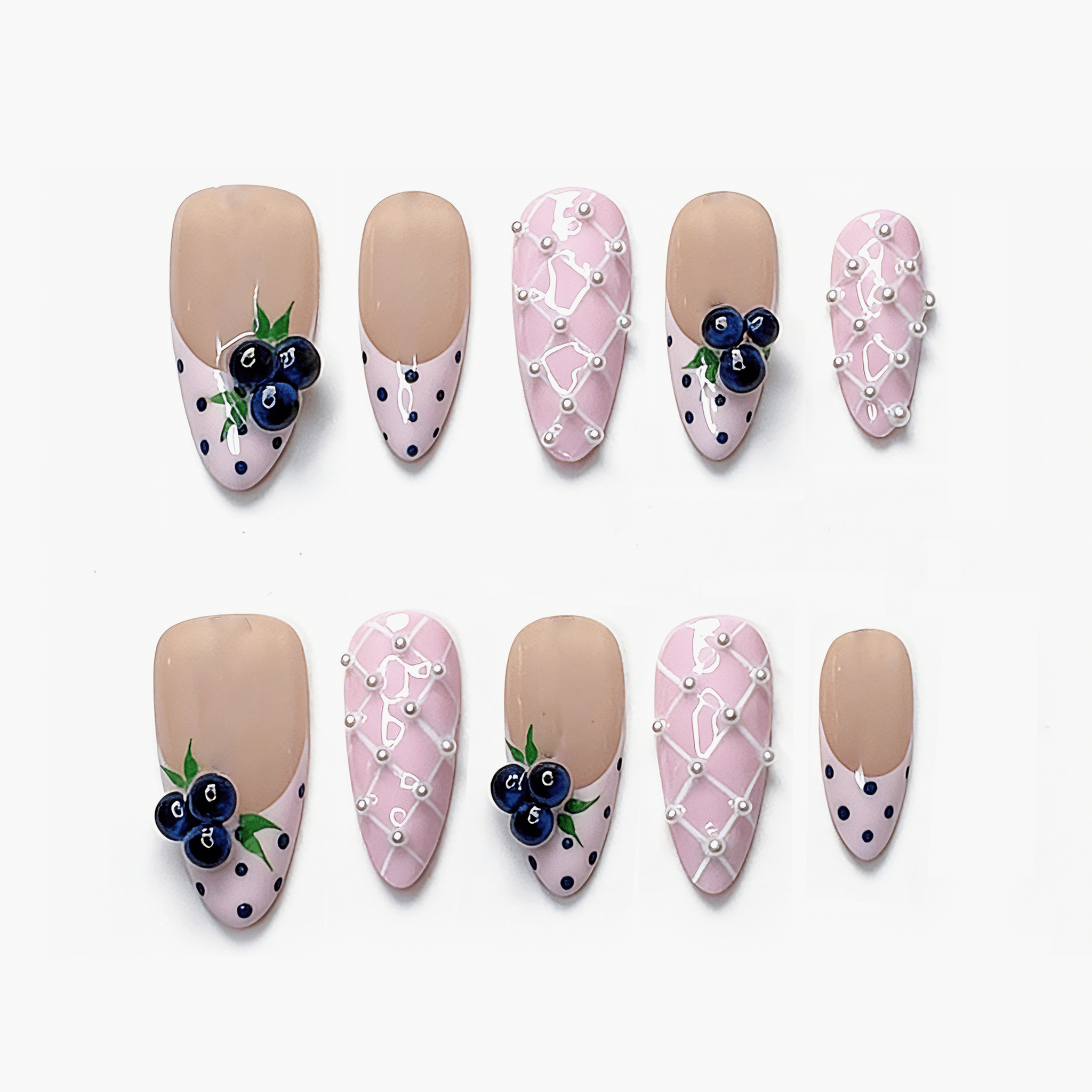 Blueberry Polka Dot